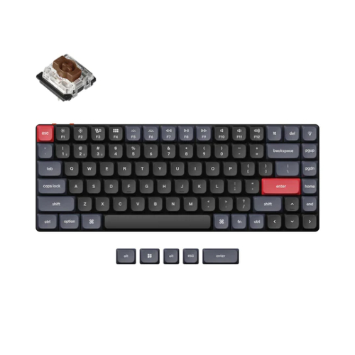 Keychron K3 Pro QMK/VIA Fully Assembled RGB Hot-Swappable Brown Switch Wireless Custom Mechanical Keyboard