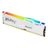 Kingston FURY Beast RGB 32GB DDR5 6000MHz CL30 Desktop RAM White