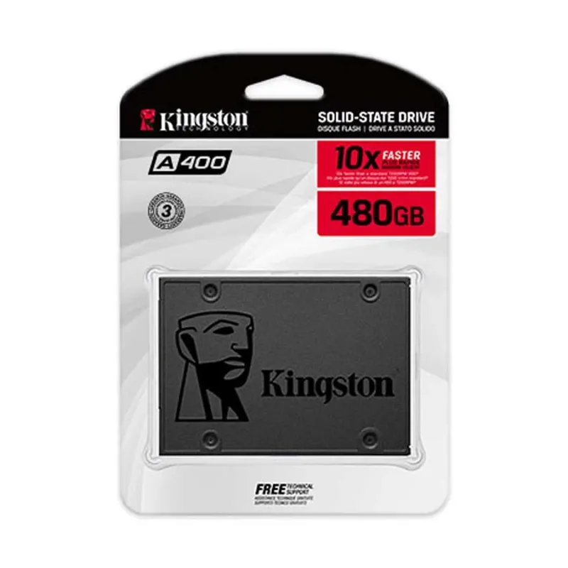 Kingston A400 480GB 2.5 Inch SATA III SSD Kingston A400 480GB 2.5 Inch SATA III SSD