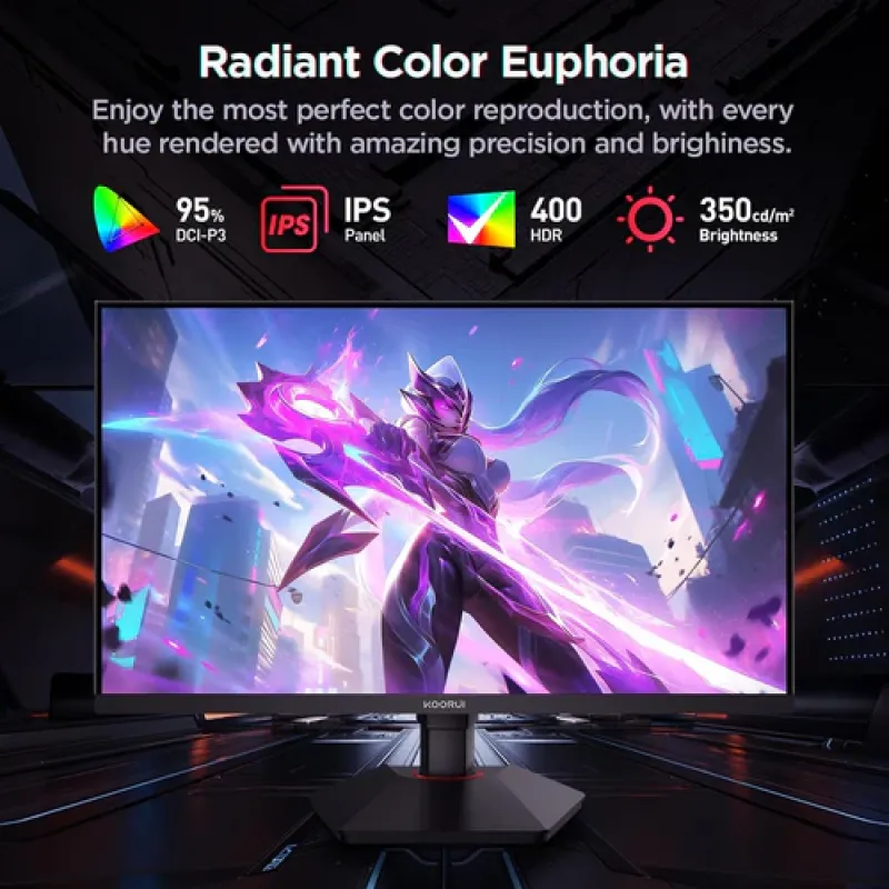 Koorui G2722P 27-inch IPS QHD 200Hz Gaming Monitor