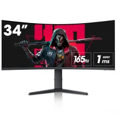 Koorui 34E6UC 34 Inch VA WQHD 165Hz Curved Gaming Monitor