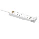 LDNIO SK3467 3 Power Socket 3 USB 1 Type-C Port Extension Adapter UK Plug