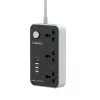 LDNIO SC3412 3 AC Outlets Universal Power Strip