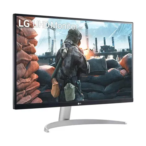 LG 27UP600K-W 27 Inch 4K UHD Display Dual HDMI, DP Gaming Monitor