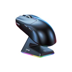 Lingbao M6 Tri-mode Gaming Mouse with Dock