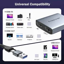 LEMORELE AC07 Video Capture Card