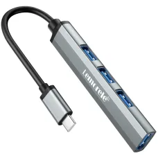 Lemorele TC57 USB-C 4-in-1 Hub with USB 3.0 and 3×USB 2.0 Ports