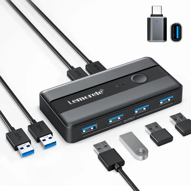Lemorele H5 USB 3.0 Switch Lemorele H5 USB 3.0 Switch