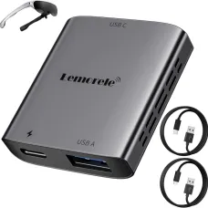 Lemorele LC20 Lighting to AR Glasses Hub Charging Adapter