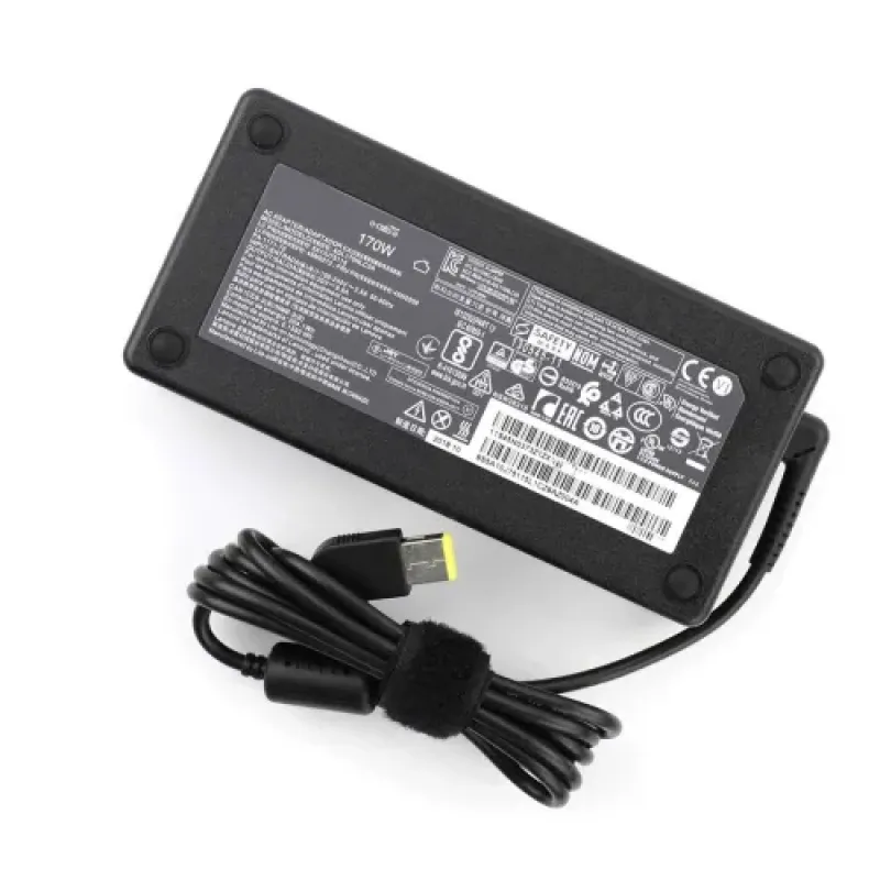 Laptop Power Charger Adapter 170W 20V 8.5A USB-A for Lenovo Laptop Power Charger Adapter 170W 20V 8.5A USB-A for Lenovo