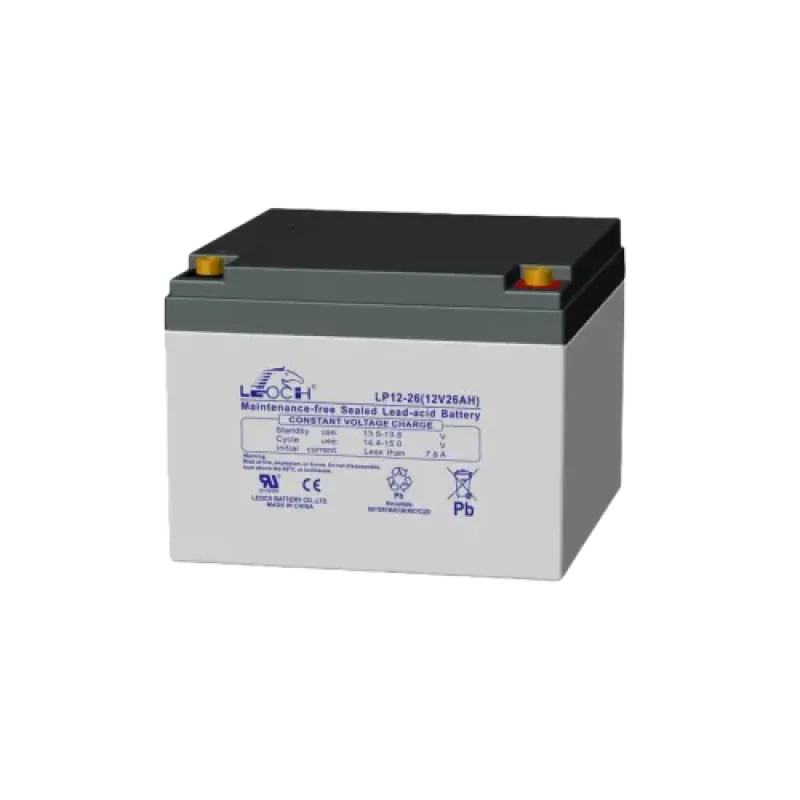 Leoch LP12-26 (12V 26Ah) Sealed Lead Acid Battery