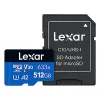 Lexar High-Performance 633x 512GB MicroSDXC UHS-I Memory Card