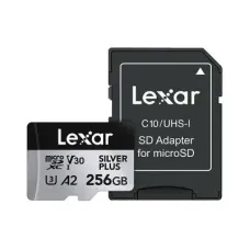 Lexar Professional SILVER PLUS 256GB microSDXC UHS-I Memory Card