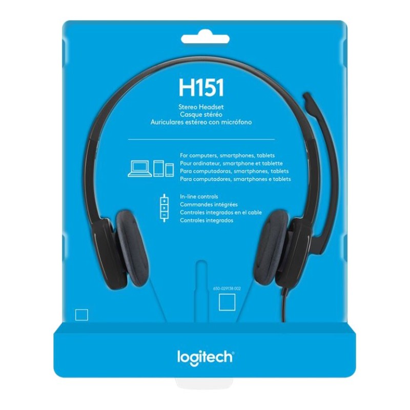 Logitech H151 Stereo Headset (One port)