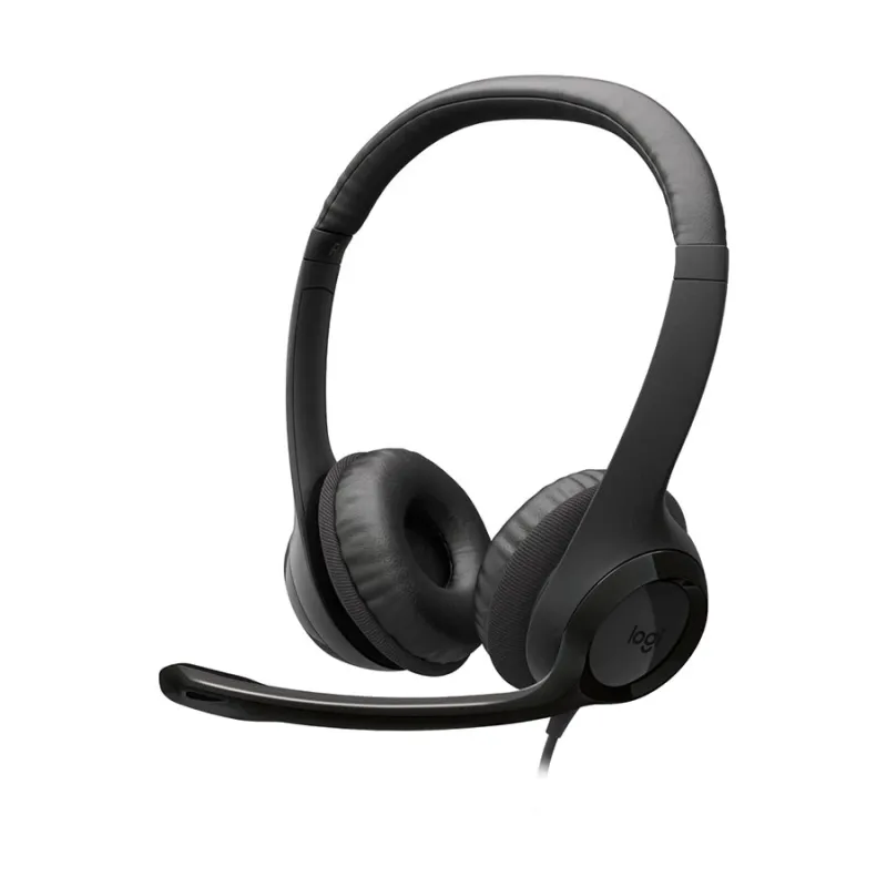LOGITECH H390 USB-C HEADSET BLACK