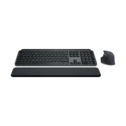 Logitech MX Keys S Wireless Graphite Keyboard & Mouse Combo With Palmrest Logitech MX Keys S Wireless Graphite Keyboard & Mouse Combo With Palmrest