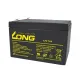LONG LG7-12 12V 7Ah Rechargeable Sealed Lead Acid Battery