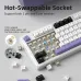 MAGEGEE SKY87 Tri-mode Mechanical Keyboard