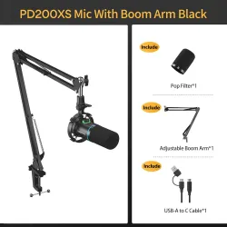 MAONO PD200XS RGB USB/XLR Dynamic Microphone