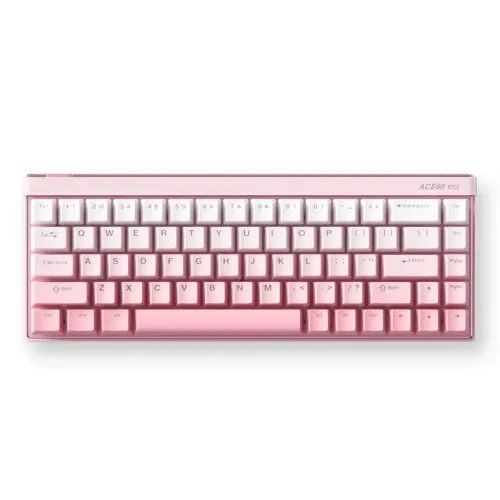 MCHOSE Ace 68 Air HE Gaming Keyboard Peach Gradient