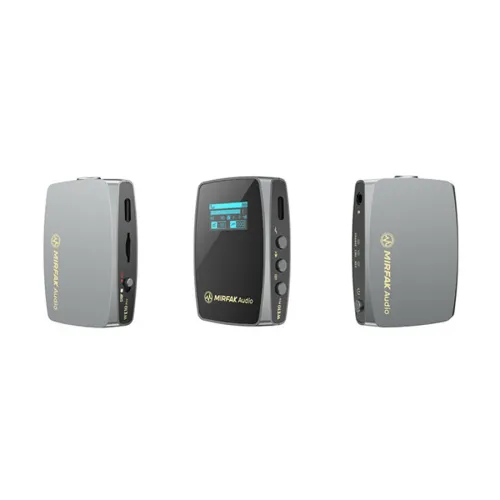 MIRFAK WE10 PRO Dual Transmitter Wireless Lavalier Microphone System