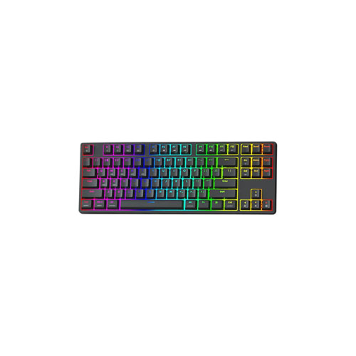 MONKA A87 TKL RGB HOTSWAPPABLE MECHANICAL KEYBOARD BROWN SWITCH