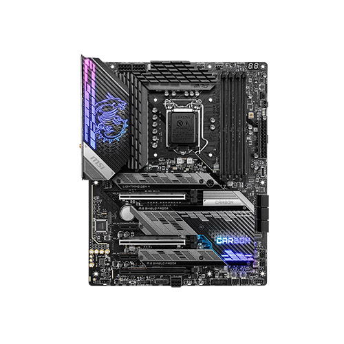 MSI MPG Z590 Gaming Carbon WiFi 10th Gen and 11th Gen ATX Motherboard