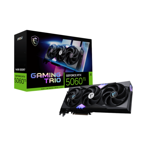 MSI GeForce RTX 5060 Ti 16G GAMING TRIO OC Graphics Card MSI GeForce RTX 5060 Ti 16G GAMING TRIO OC Graphics Card