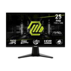 MSI MAG 255F E20 24.5" 200Hz 0.5ms Rapid IPS FHD Gaming Monitor