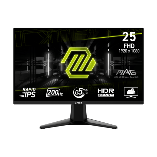 MSI MAG 255F E20 24.5" 200Hz 0.5ms Rapid IPS FHD Gaming Monitor