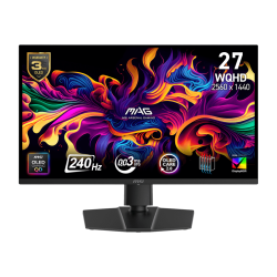 MSI MAG 273QP QD-OLED X24 26.5" 2K WQHD 240Hz Gaming Monitor