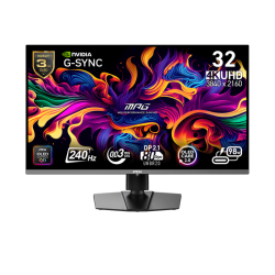 MSI MPG 322URX QD-OLED 31.5" 4K UHD 240Hz Gaming Monitor