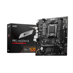 MSI PRO A620M-B AMD A620 Chipset AM5 mATX Motherboard