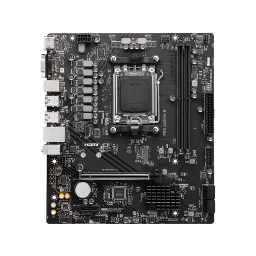MSI PRO A620M-B AMD A620 Chipset AM5 mATX Motherboard MSI PRO A620M-B AMD A620 Chipset AM5 mATX Motherboard