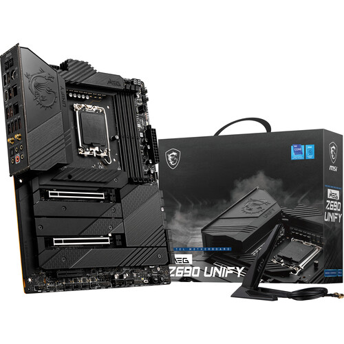 MSI MEG Z690 UNIFY LGA 1700 ATX Gaming Motherboard