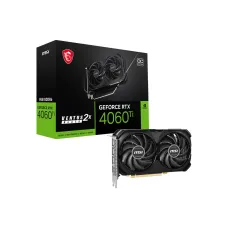 MSI GeForce RTX 4060 Ti VENTUS 2X BLACK 8GB OC GDDR6 Graphics Card