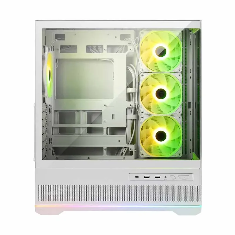 MSI MAG PANO 110R PZ WHITE ARGB ATX Mid Tower Gaming Casing