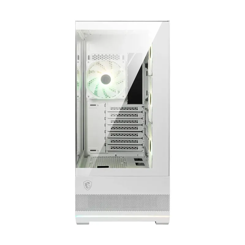MSI MAG PANO 110R PZ WHITE ARGB ATX Mid Tower Gaming Casing