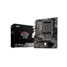 MSI A520M-A Pro AM4 AMD Micro-ATX Motherboard
