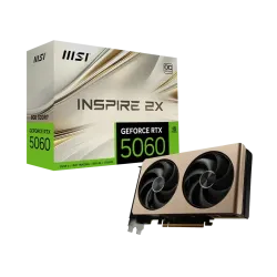 MSI GeForce RTX 5060 8G INSPIRE 2X OC 8GB GDDR7 Graphics Card