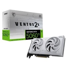 MSI GeForce RTX 5060 Ti 8G VENTUS 2X OC WHITE PLUS 8GB GDDR7 Graphics Card