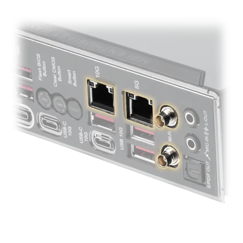 MSI MEG X870E ACE MAX AMD AM5 ATX Motherboard