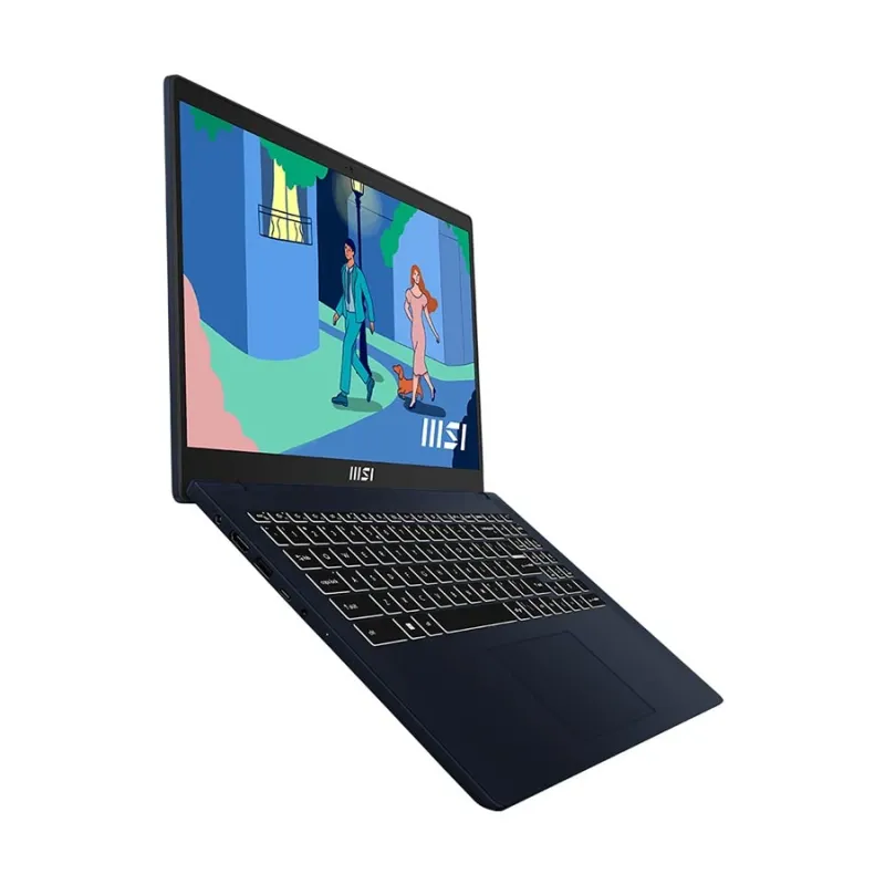 MSI Modern 15 B7M AMD Ryzen 5 7430U 15.6" FHD Laptop Star Blue