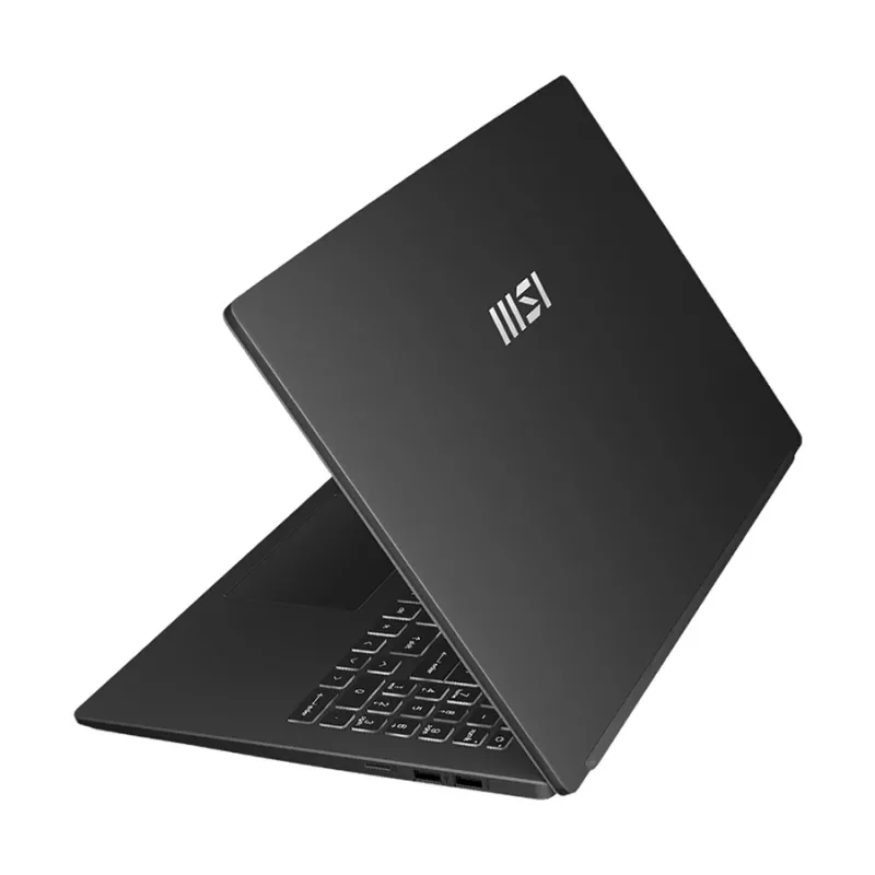 MSI Modern 15 B7M AMD Ryzen 5 7430U 16GB RAM 512GB SSD 15.6 Inch FHD Display Classic Black Laptop