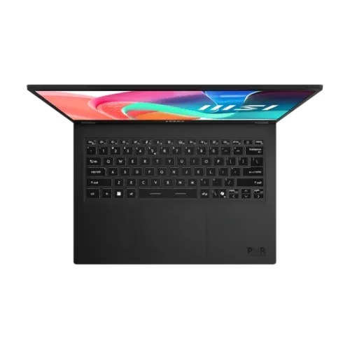 MSI Modern 14 H D2RMG Intel Core 7 240H Intel Graphics 16 GB (8*2) 3200MHz RAM 512GB Gen4 NVMe SSD 14 Inch FHD+ IPS Platinum Black Laptop