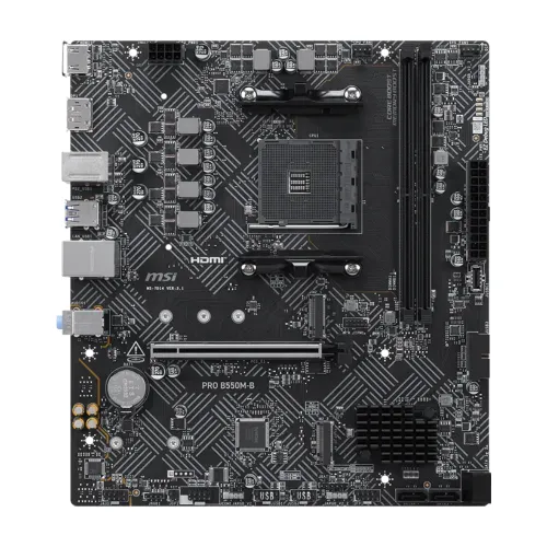 MSI PRO B550M-B DDR4 AMD AM4 Micro ATX Motherboard