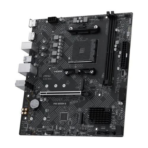 MSI PRO B550M-B DDR4 AMD AM4 Micro ATX Motherboard