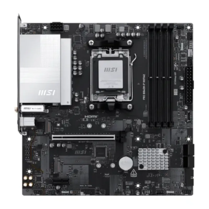 MSI PRO B840M-P WIFI6E AM5 mATX Motherboard