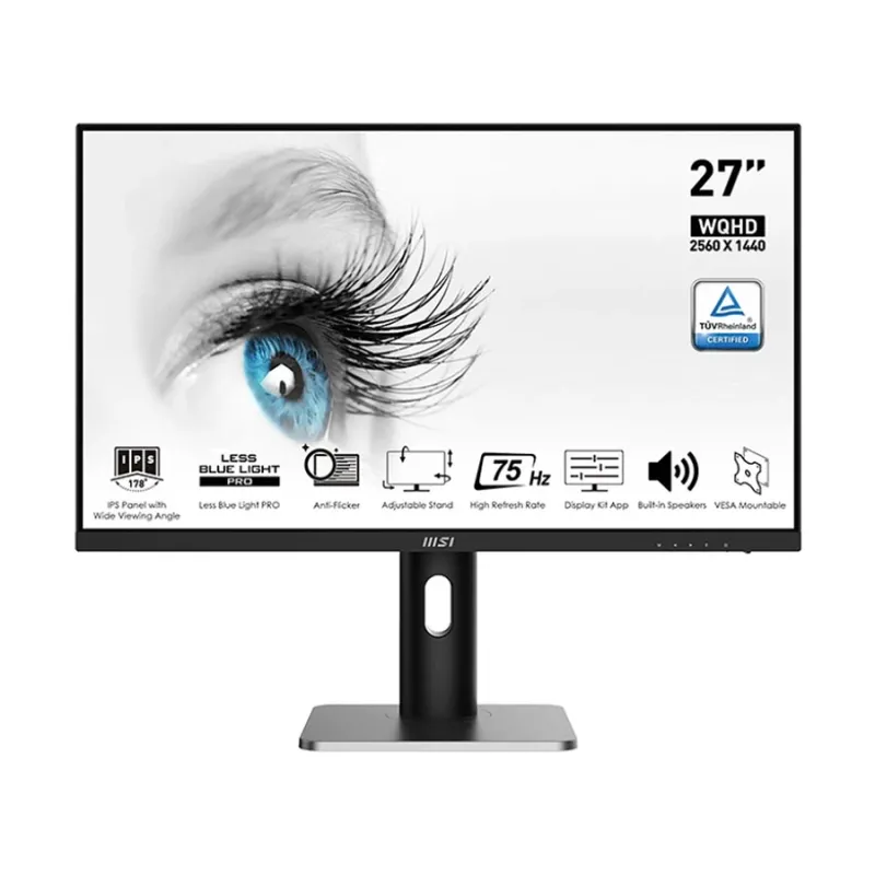 MSI PRO MP273QP 27" 75Hz 1ms IPS WQHD Monitor