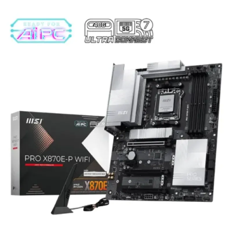 MSI PRO X870E-P WIFI AM5 ATX Motherboard